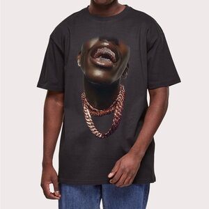 Men’s Forgotten Faces Grill R.G. Tee - Black - Size XL